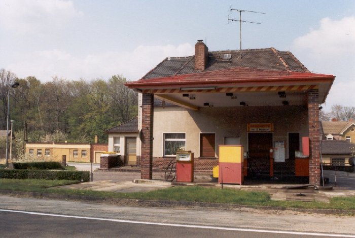 Minol Tankstelle Kropstädt 1990